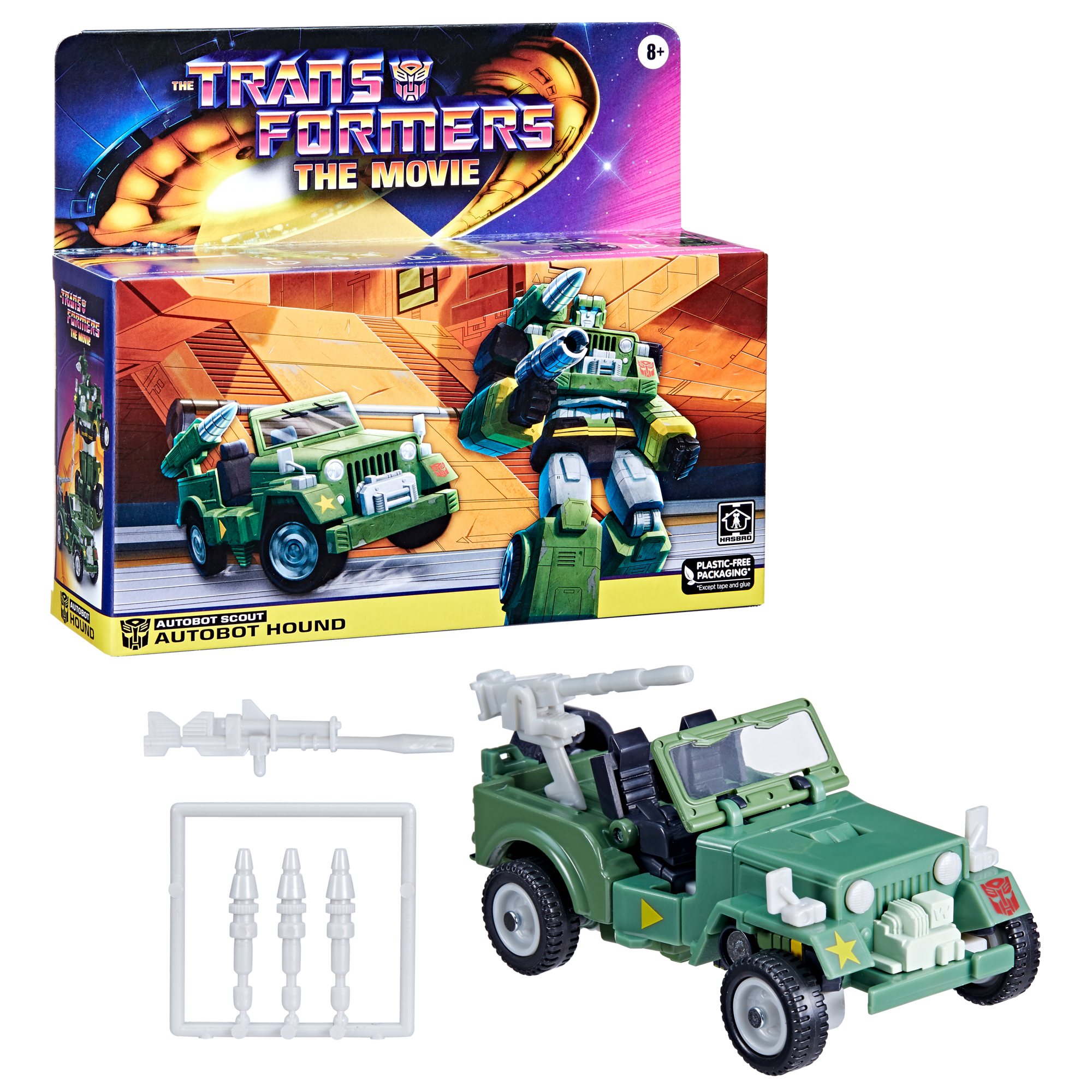 Transformers Retro The Transformers: The Movie Autobot Hound Figure