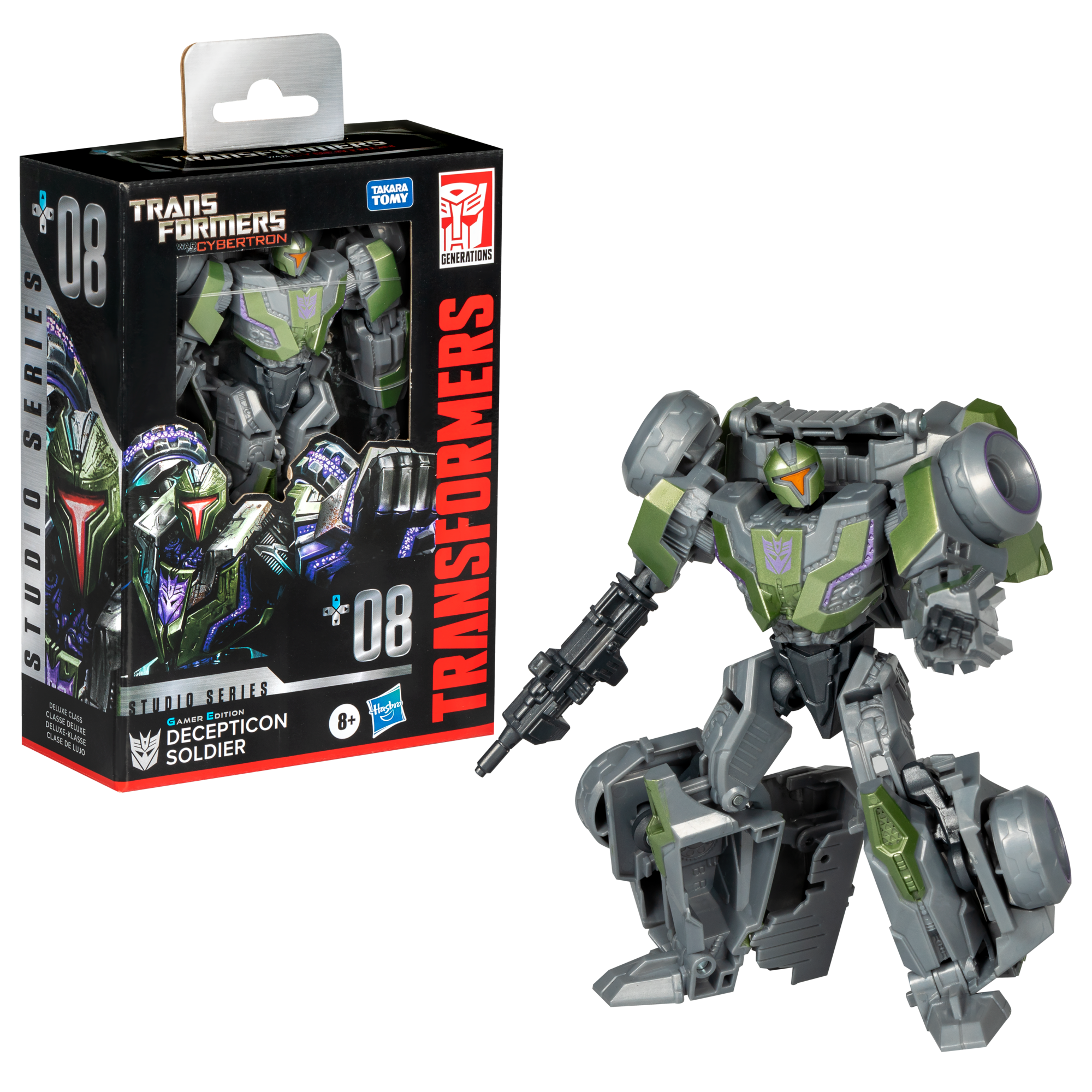 Transformers Studio Series Deluxe Transformers: War for Cybertron 08 Decepticon Soldier