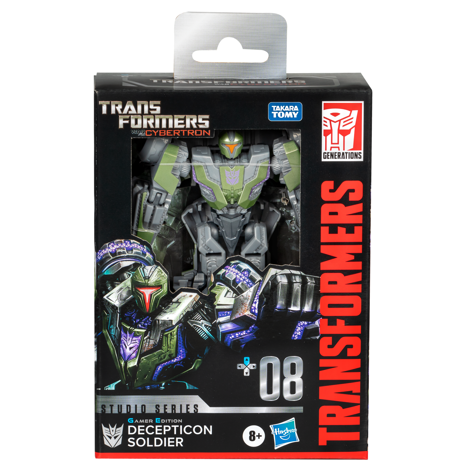 Transformers Studio Series Deluxe Transformers: War for Cybertron 08 Decepticon Soldier
