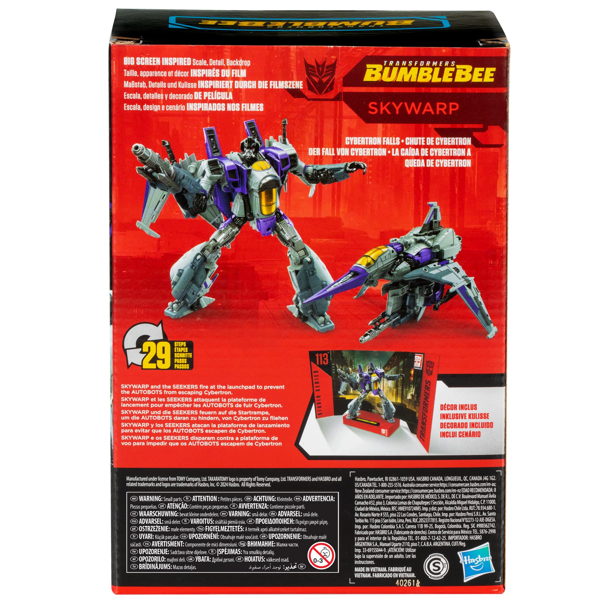 Transformers Studio Series Voyager Transformers: Bumblebee 113 Skywarp