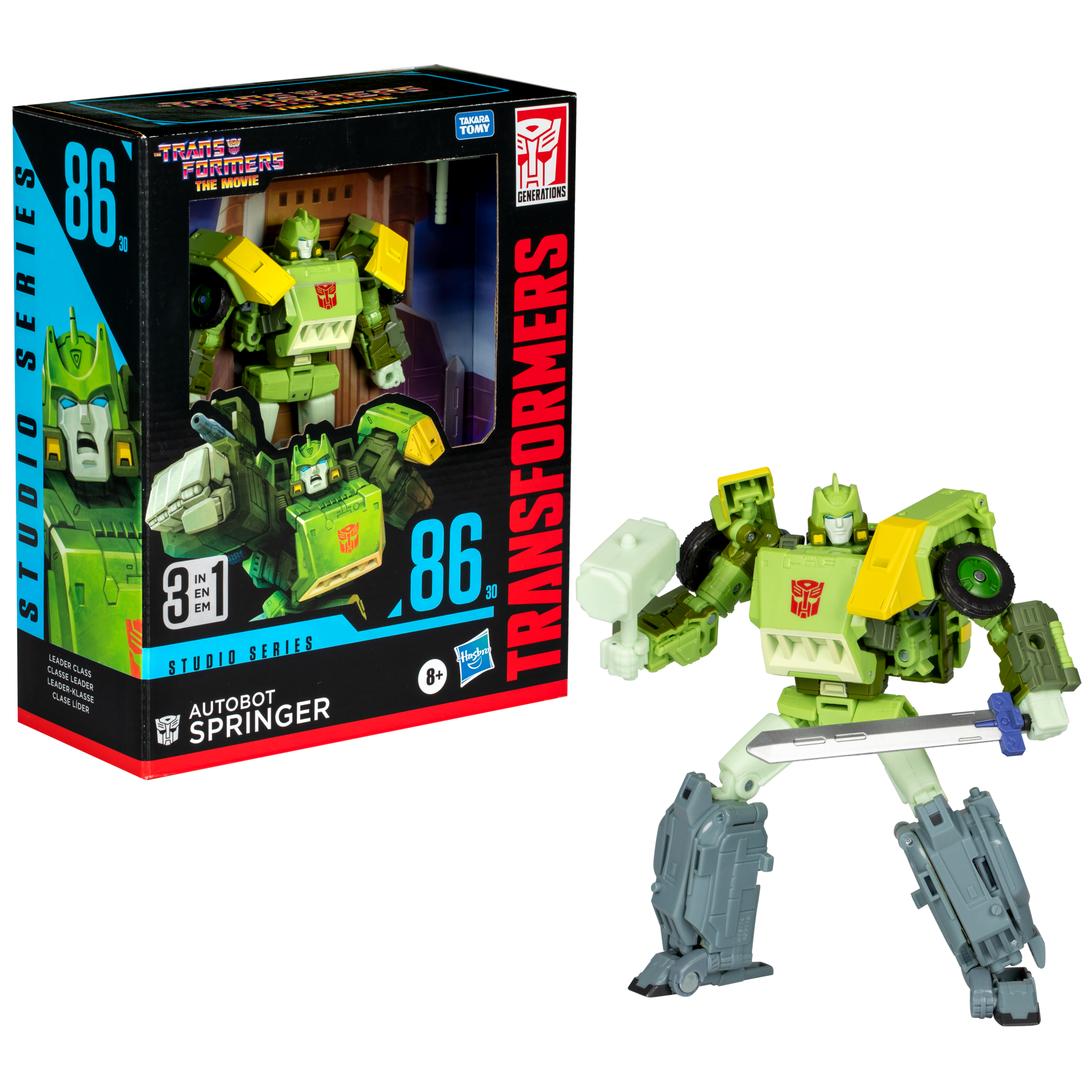 Transformers Studio Series Leader The Transformers: The Movie 86-30 Springer Figure