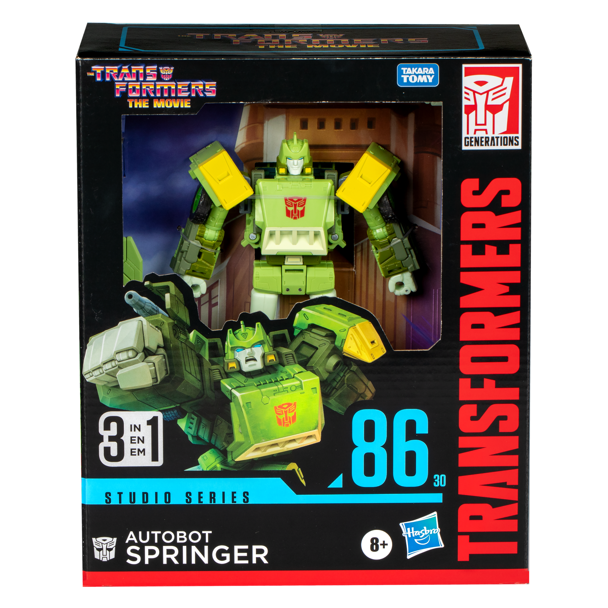 Transformers Studio Series Leader The Transformers: The Movie 86-30 Springer Figure