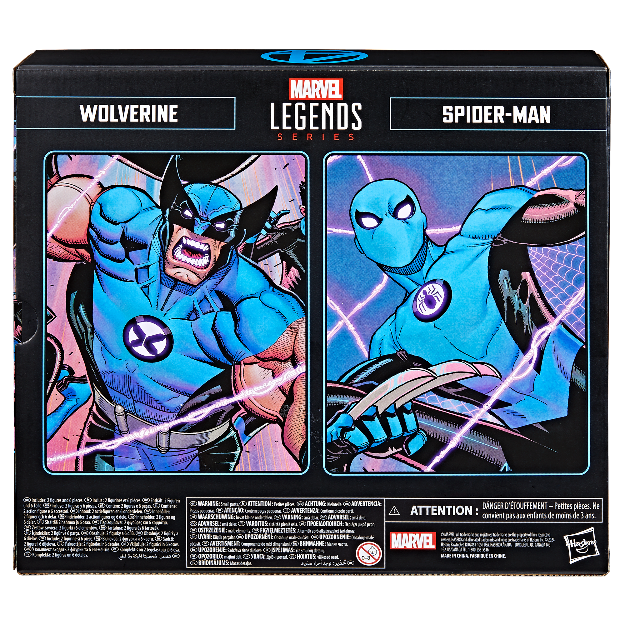 Marvel Legends Series Wolverine and Spider-Man