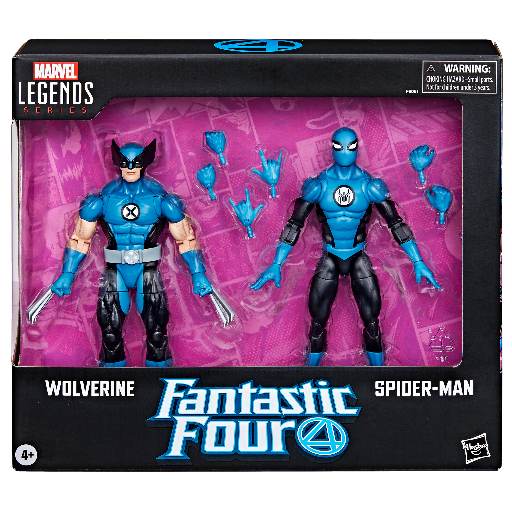 Marvel Legends Series Wolverine and Spider-Man