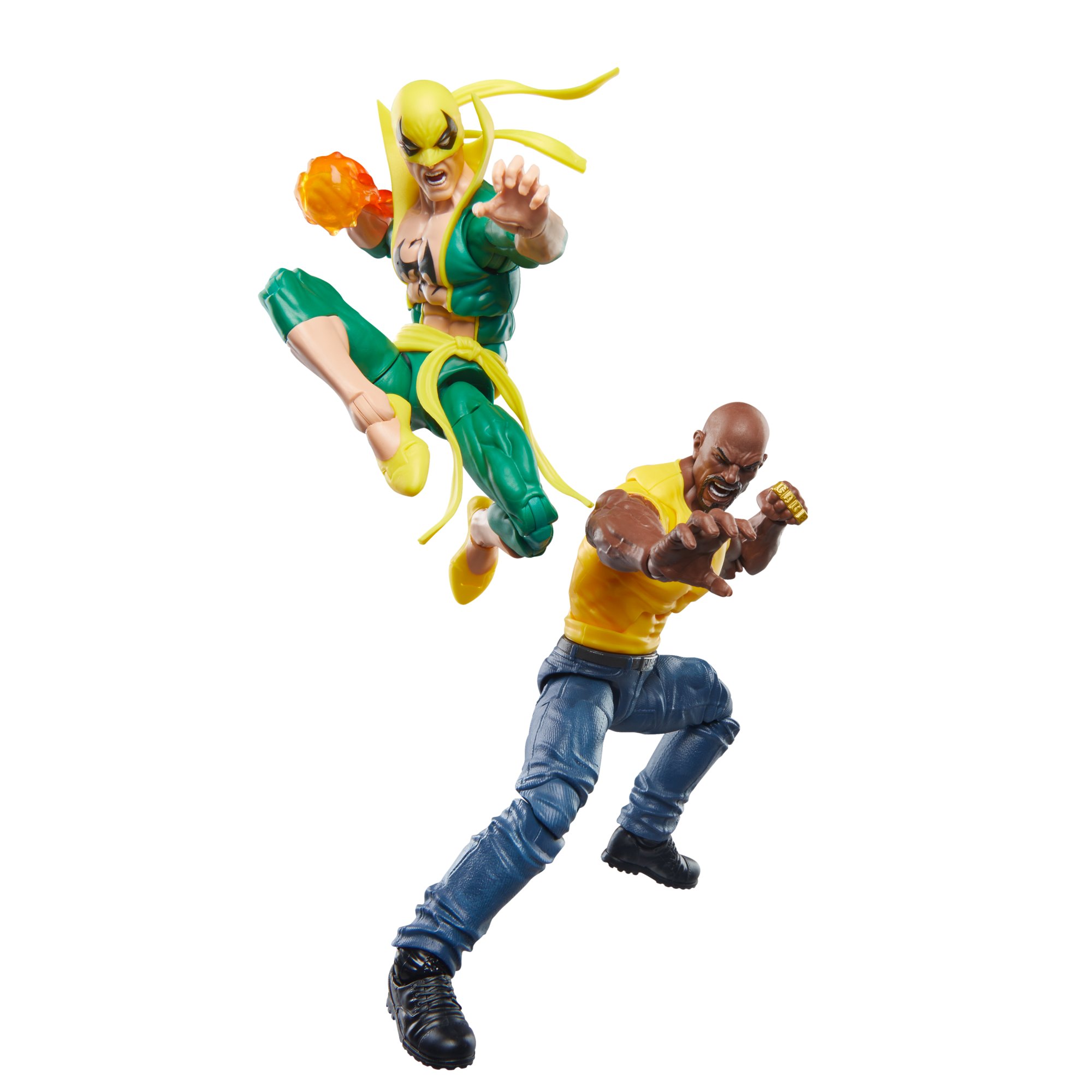 Marvel Legends Series Iron Fist and Luke Cage