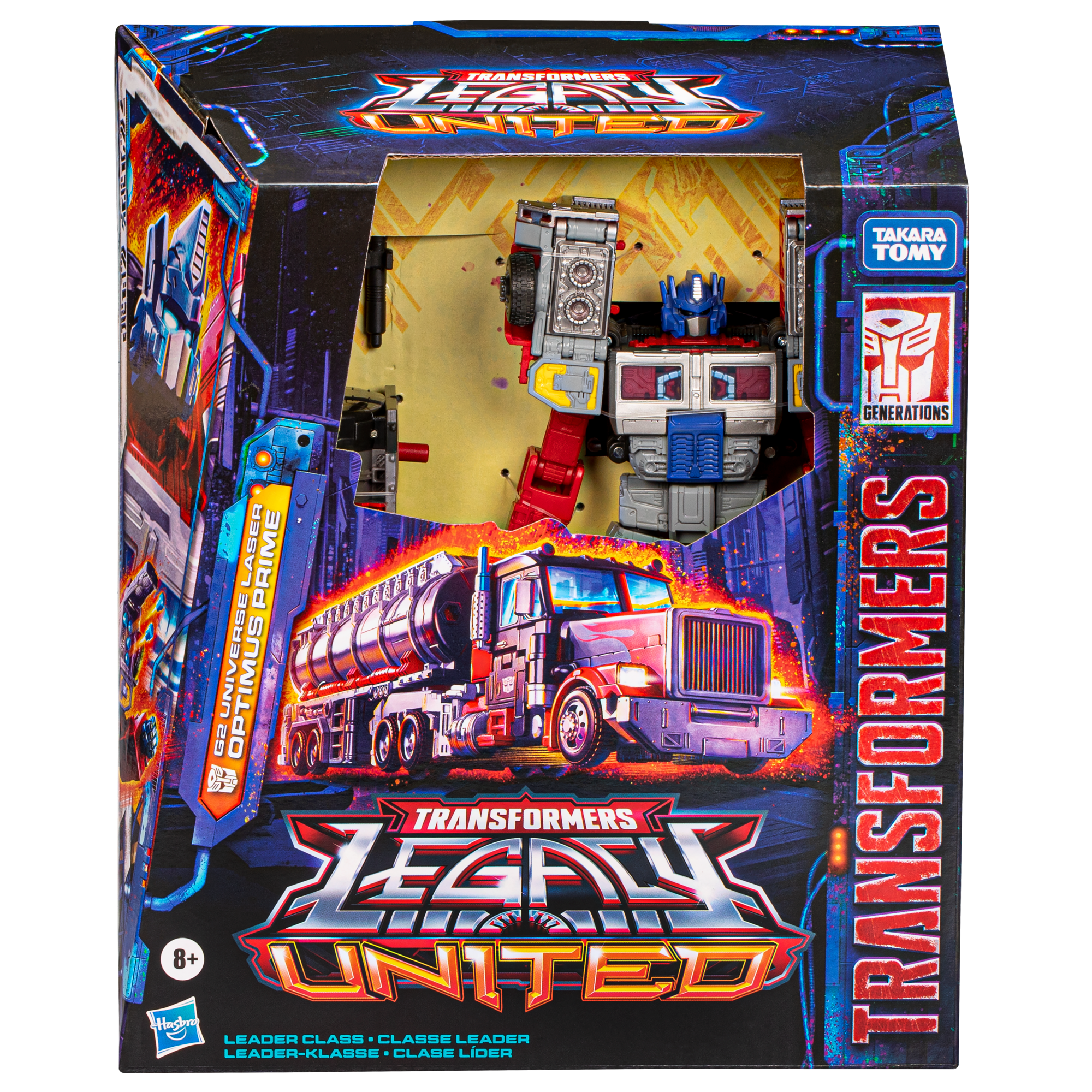 Transformers Legacy United Leader Class G2 Universe Laser Optimus Prime