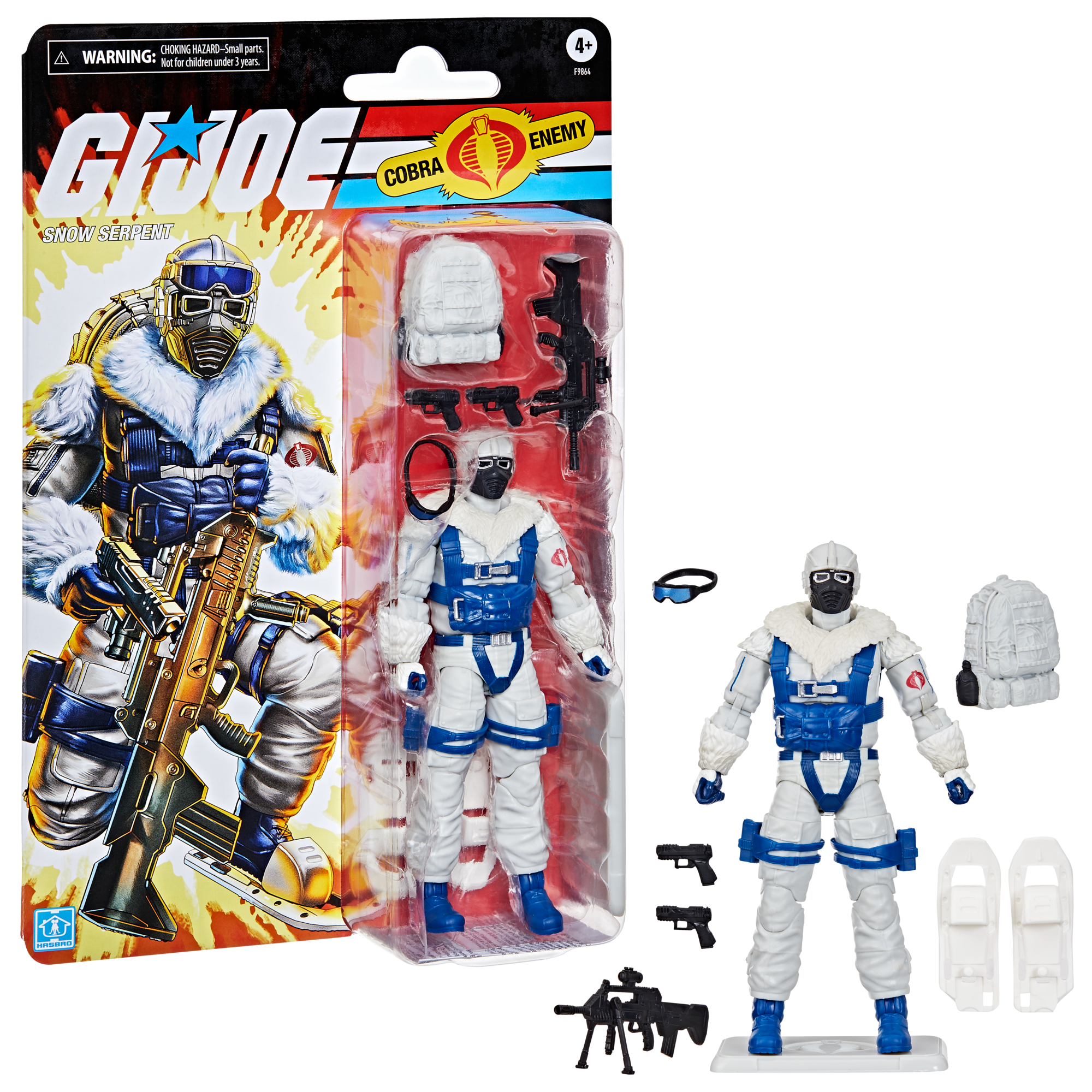G.I. Joe Classified Series Retro Cardback Snow Serpent