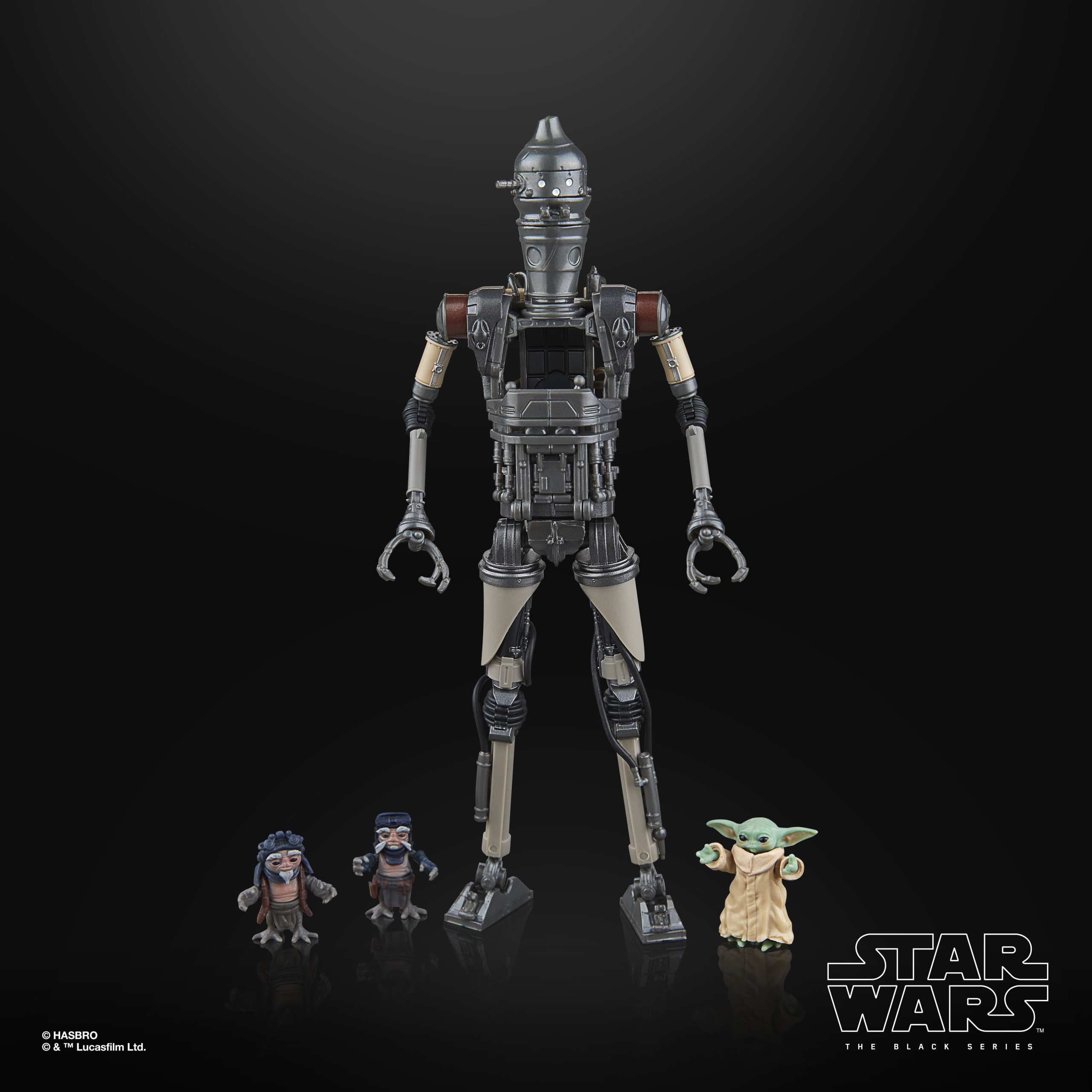 STAR WARS The Black Series Deluxe IG-12 & Grogu