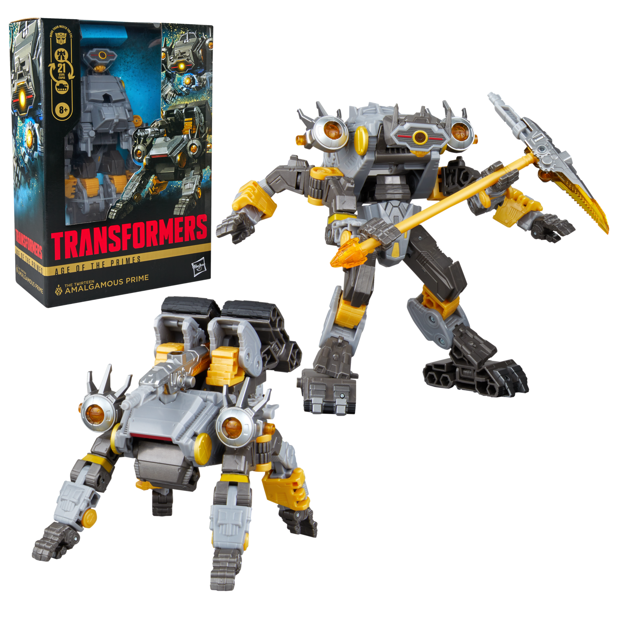 Transformers Age of the Primes Voyager Class The Thirteen Amalgamous Prime